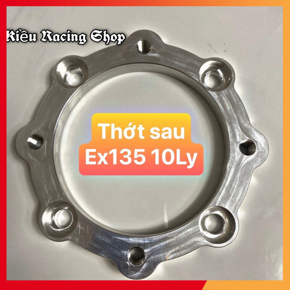 PÁT SAU BREMBO - LÒNG THỚT EX135, EX150 NÂNG ĐĨA ĐỂ GẮN HEO BREMBO