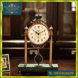 Đồng hồ để bàn decor cao cấp