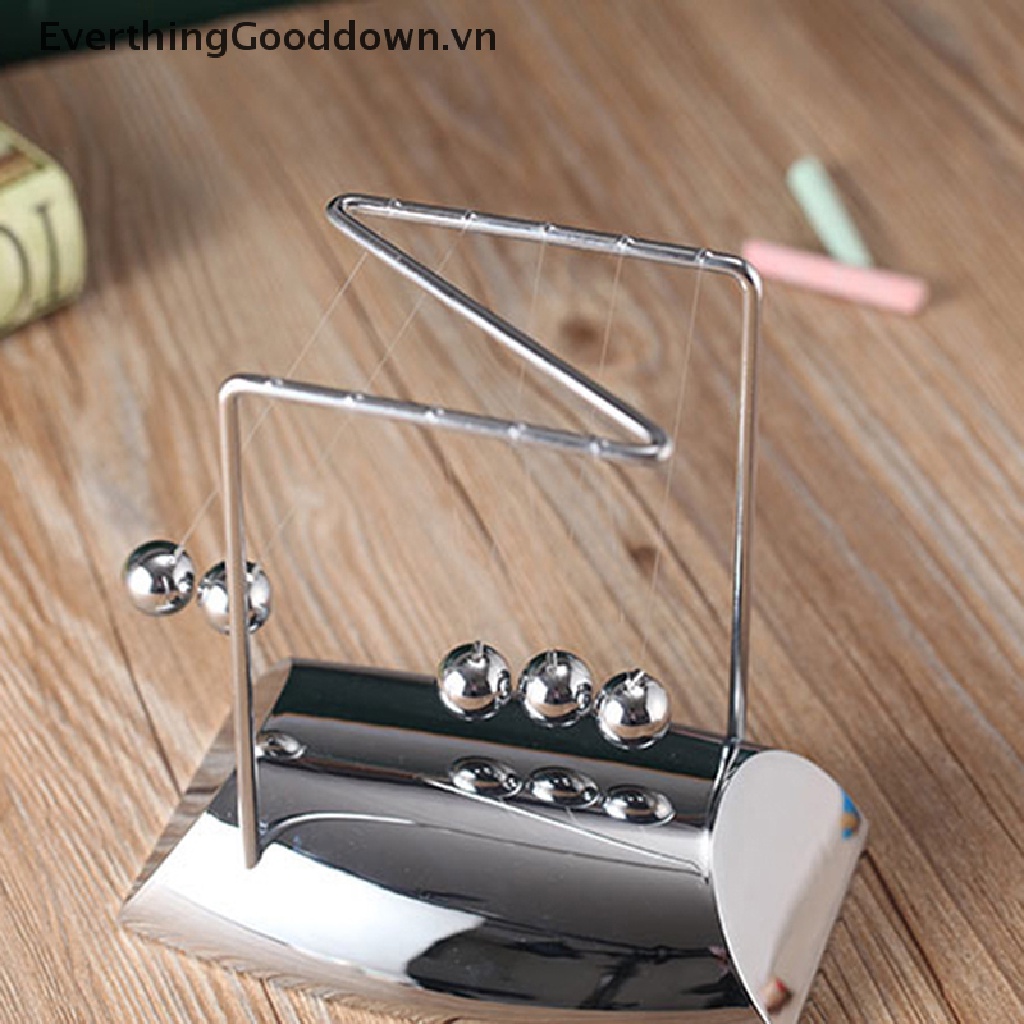 Everthinggooddown Z Con Lắc Newton Bằng Thép Cân Bằng Vật Lý Để Bàn Trang Trí