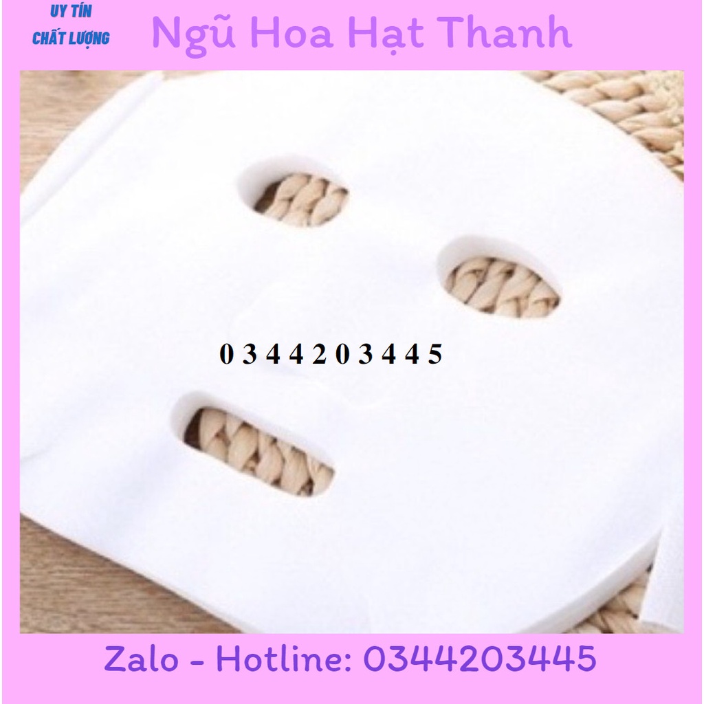 Mặt nạ giấy dùng trong spa gói 100 miếng dùng lót cho mặt nạ bột