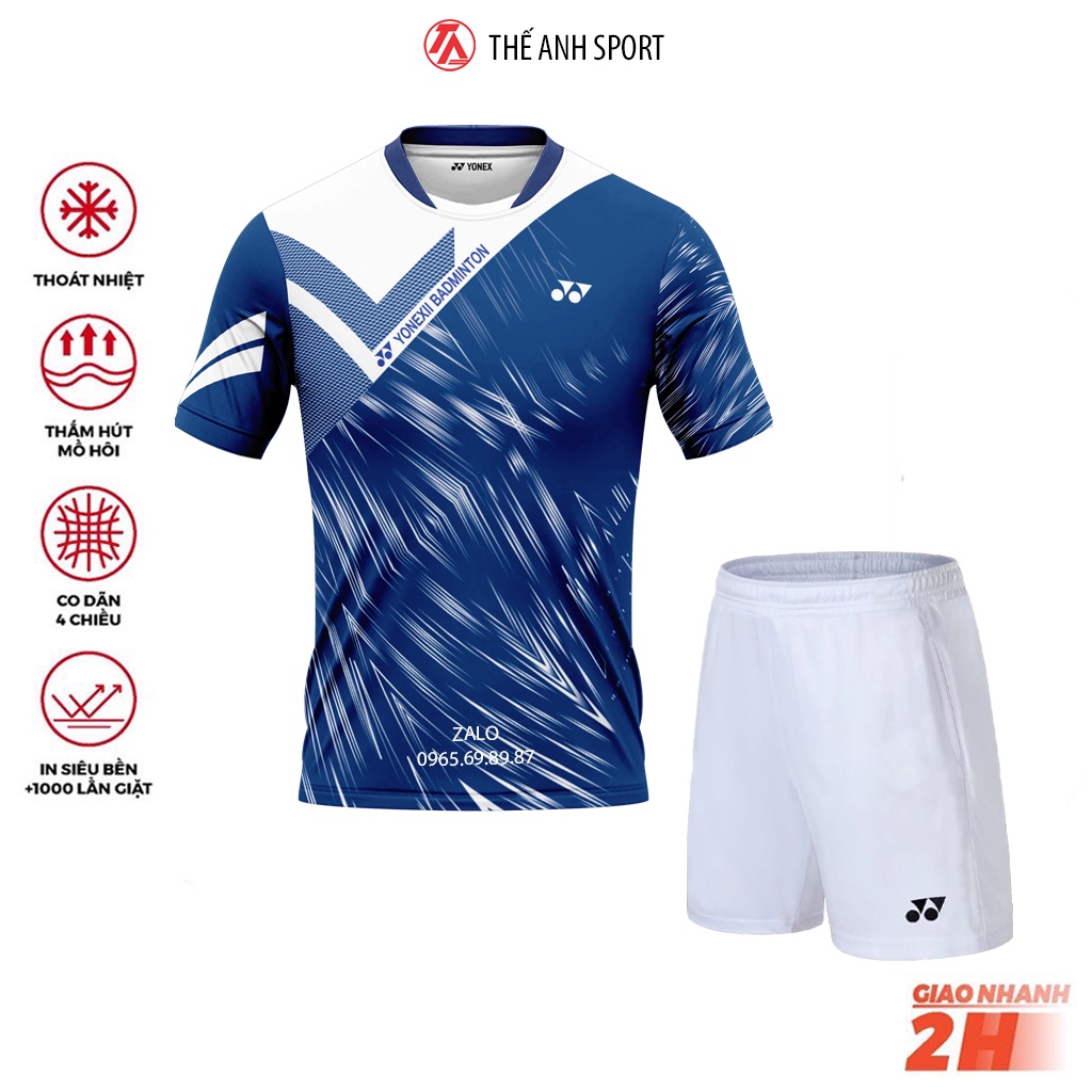 Áo Yonex mới nhất, áo YONEX nam nữ size M L XL XXL