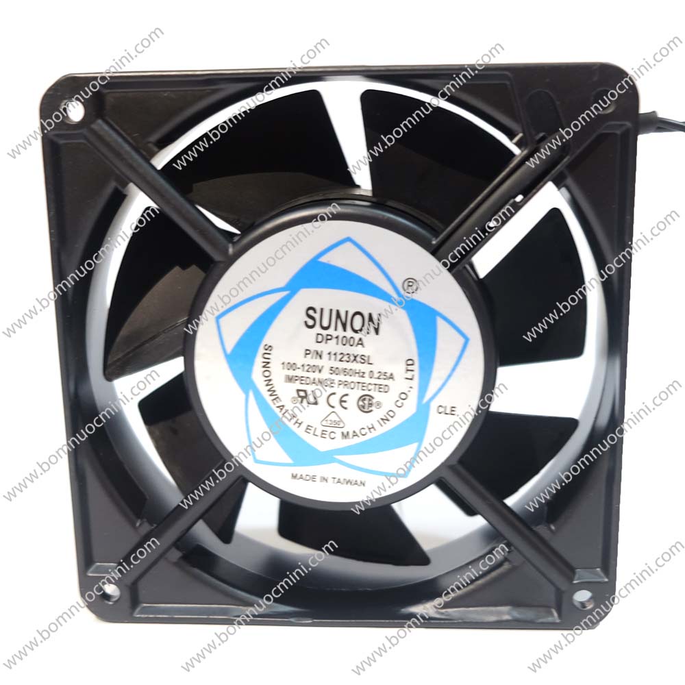Quạt 110V Sunon 120x120x38mm, Quạt 1 Tấc 2 110V DP100A
