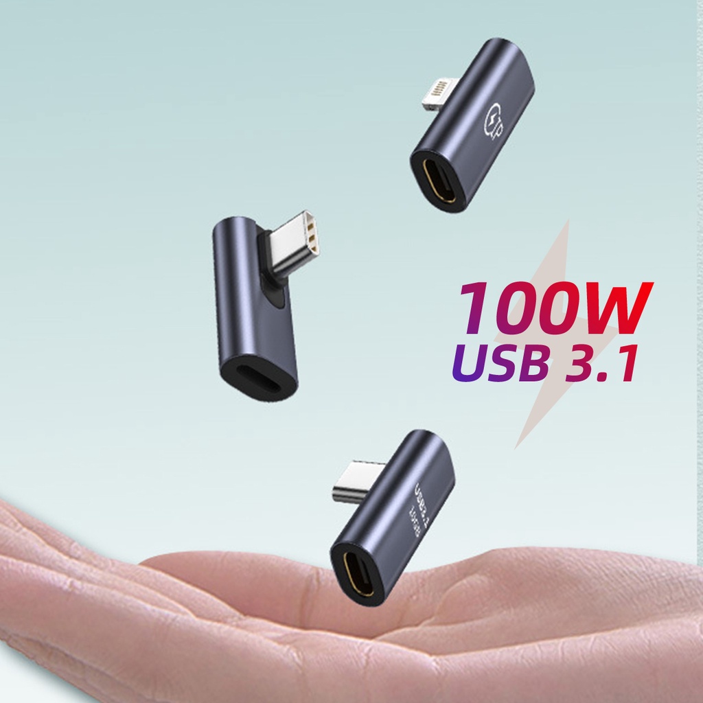 Đầu chuyển đổi Ankndo 8-Pin Sang USB Type C thích hợp cho Iphone 13 12 Xiaomi