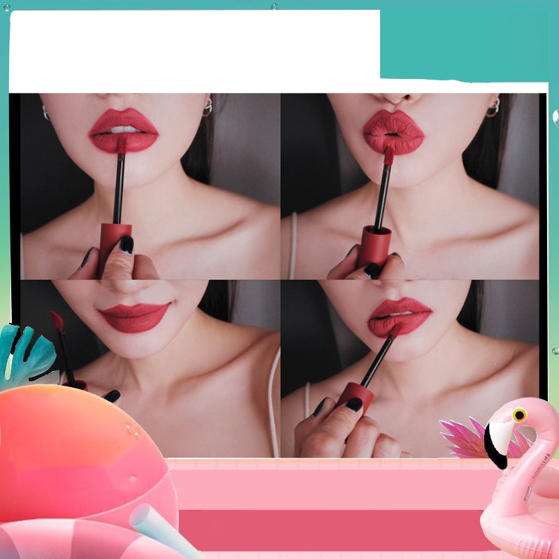 NXG Son 3.c.e soft lip lacquer màu đỏ hồng trầm perk up nhungxinhgai