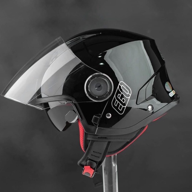 Mũ bảo hiểm 3/4 EGO E41 2 kính