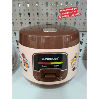 Nồi cơm nắp gài Sunhouse 1 lít SHD8208C