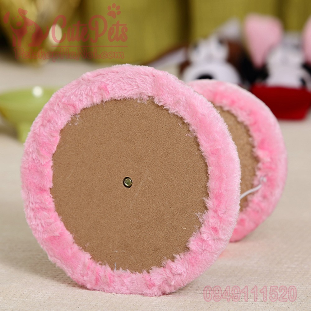 Trụ cào móng 2 tầng Treo chuột và bóng chuông dành cho mèo - CutePets Phụ kiện thú cưng Pet shop Hà Nội