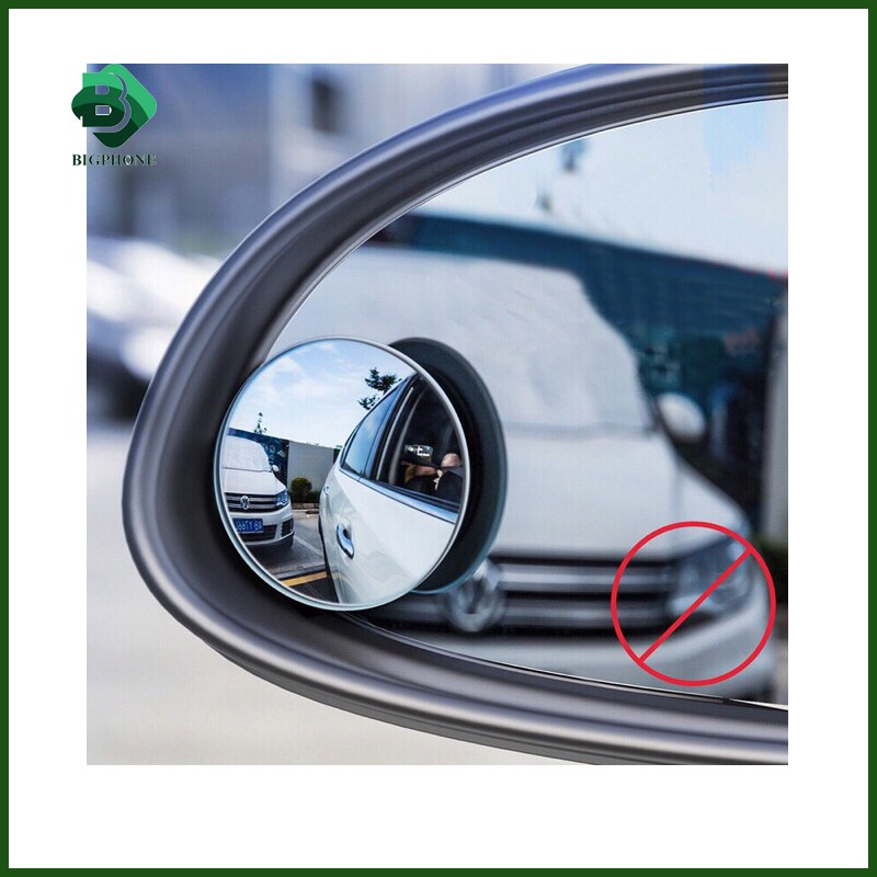 Gương cầu lồi mở rộng góc nhìn, chống điểm mù cho xe hơi Baseus LV466 Full View Blind Spot Rearview Mirrors