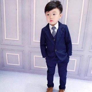 Bộ vest bé trai