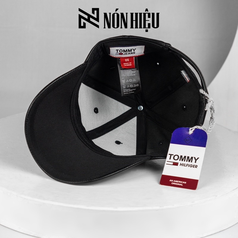 Mũ lưỡi trai Da cao cấp MADE IN TAIWAN Full Tem Mark hãng