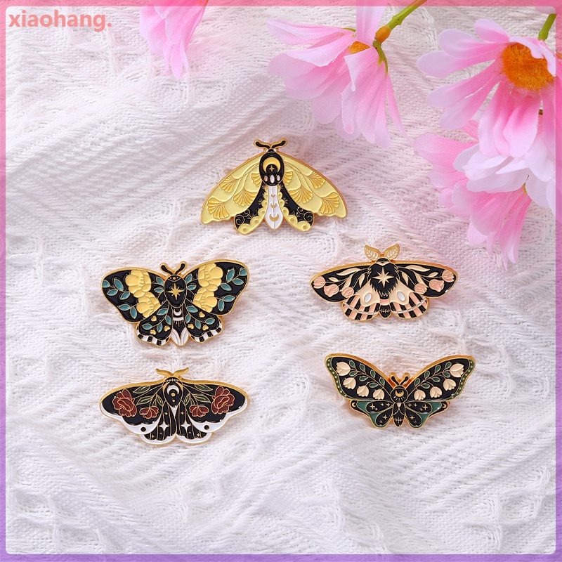 Trâm Cài Áo Hình Hoa Và Bướm Tráng Men 5 Kiểu Dáng Tùy Chọn Thích Hợp Làm Quà Tặng Cho Bạn Bè