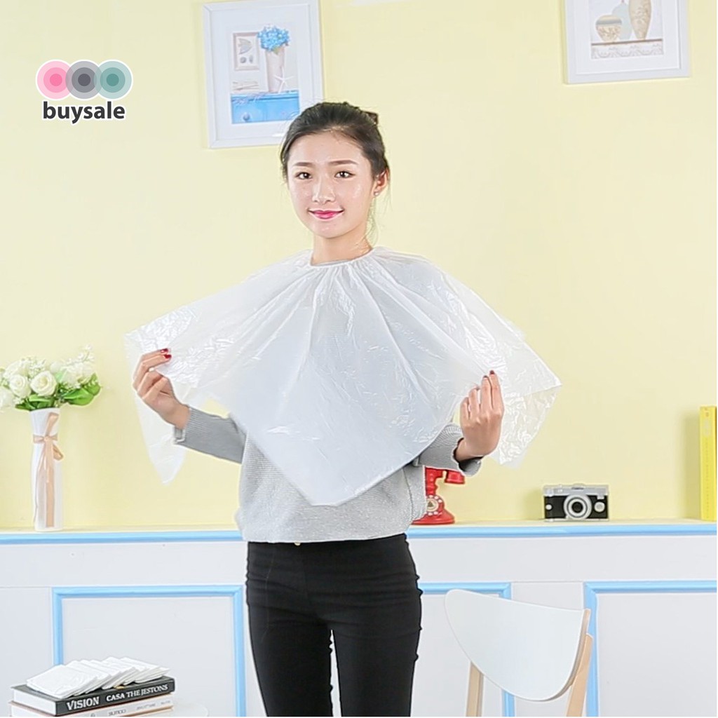 50 áo choàng nylon nhuộm, cắt tóc dùng 1 lần - buysale - BSPK157