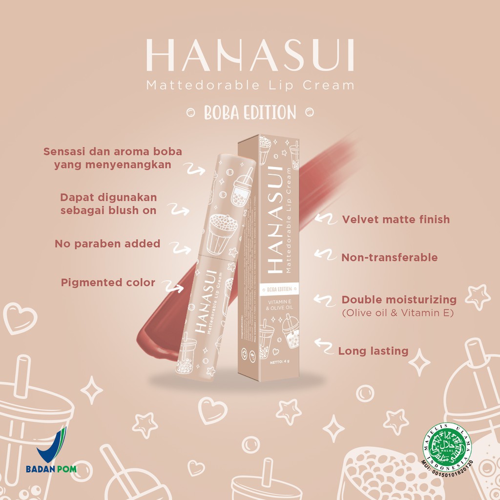 (hàng Mới Về) Son Kem Lì Hanasui Màu Sắc Thời Trang | BigBuy360 - bigbuy360.vn