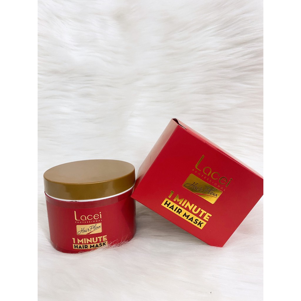 HẤP DẦU PHỤC HỒI TÓC LACEI 1 PHÚT HAIR PLEXX MASK 300ML (MÀU ĐỎ)