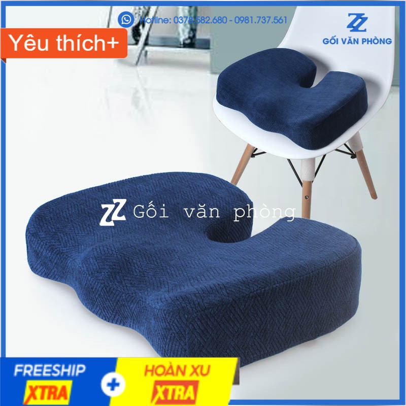 Đệm ngồi ghế công thái học siêu êm chống thâm mông ZURI PILLOW GLM-05
