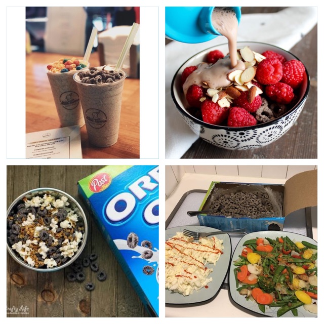 Hot - Ngũ cốc ăn sáng Oreo O's Cereal, Mega Stuf Marshmallows Post hàng Mỹ ShopDify