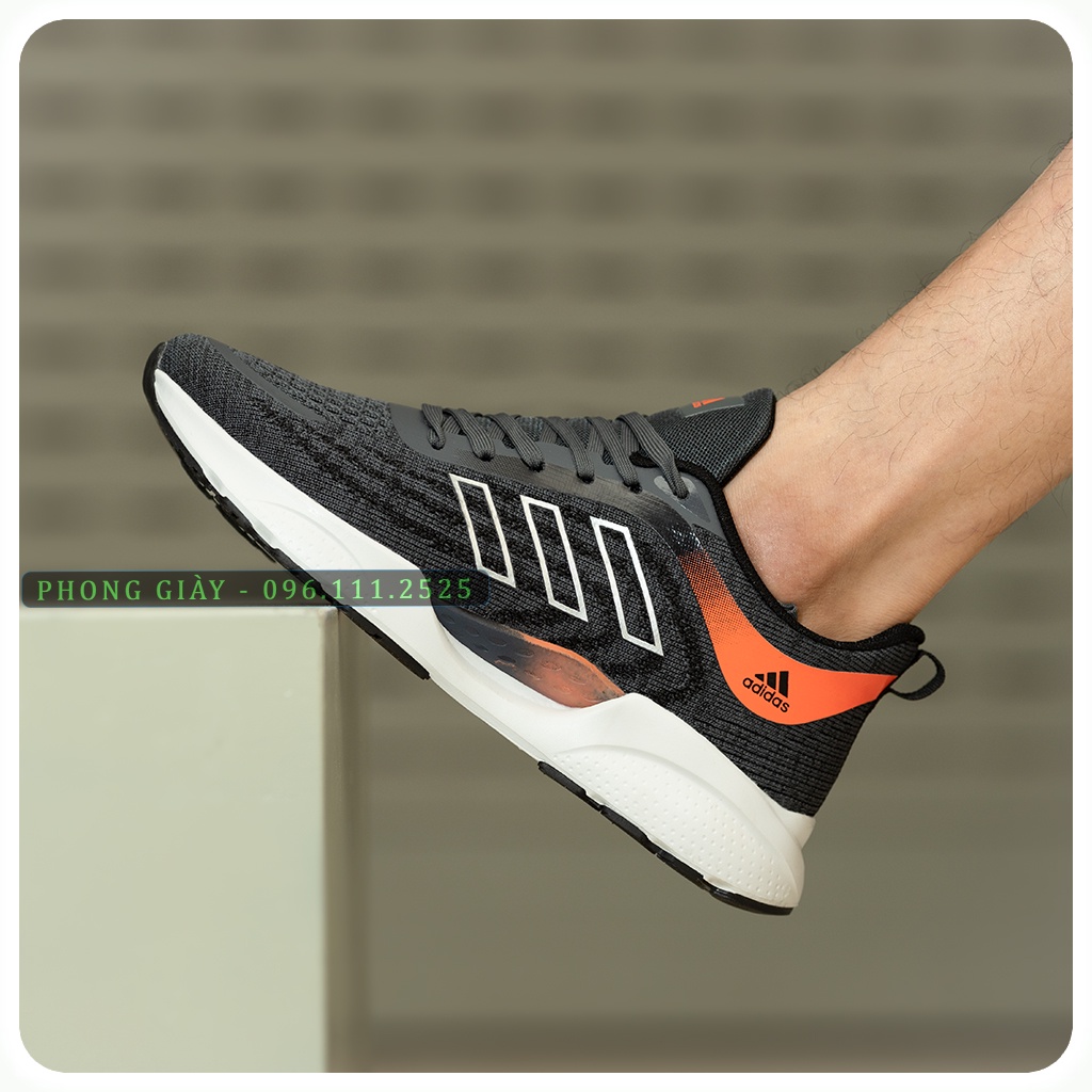 Giày Sneaker Nam Giày Thể Thao Nam A52 Màu Ghi Đậm