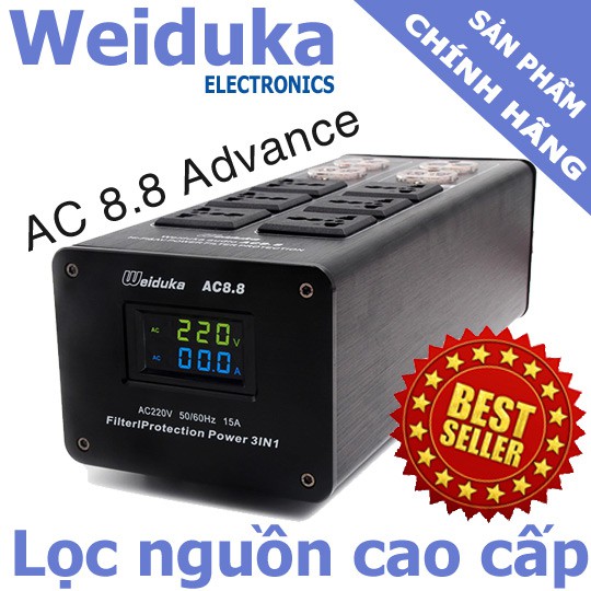WEIDUKA AC 8.8 Advance 2021 Bộ lọc nguồn điện sạch