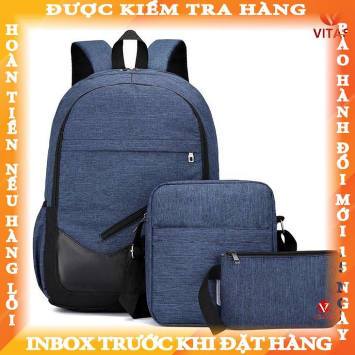 Bộ 3 BaLo Thể Thao Thời trang Cao Cấp VITAS VT247 CHÍNH HÃNG PHÂN PHỖI trangoc