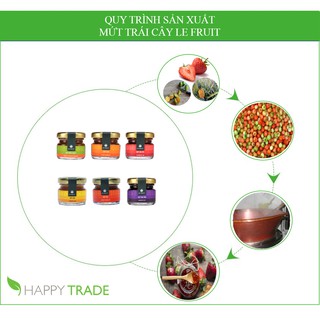Mứt Le Fruit dứa gừng 225G