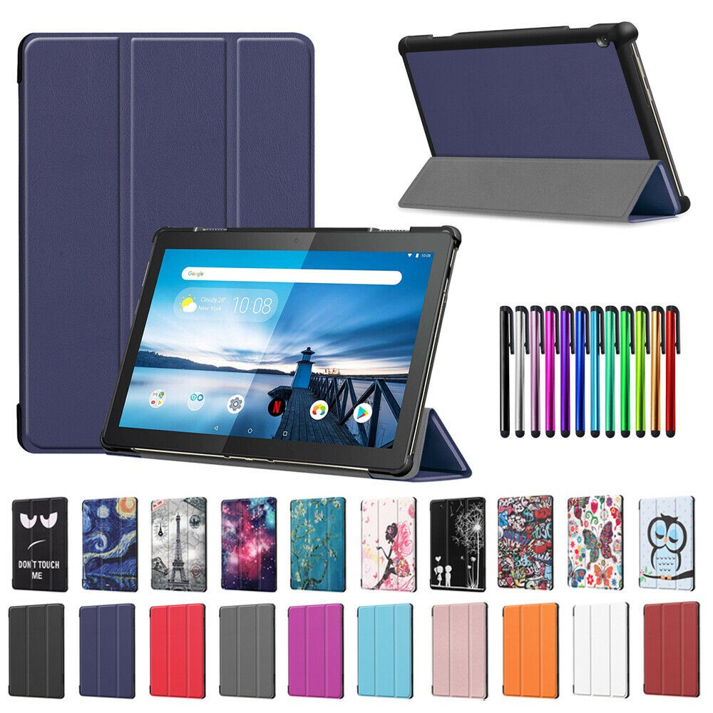 Bao nắp gập chất da cho máy tính bảng Lenovo Tab M10 10.1" TB-X605F/M/L