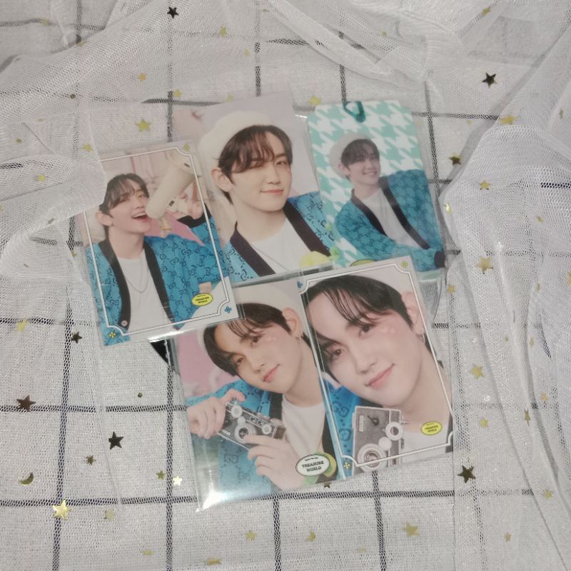 Card bo góc nhóm nhạc Treasure nhiều thành viên chính hãng Official.