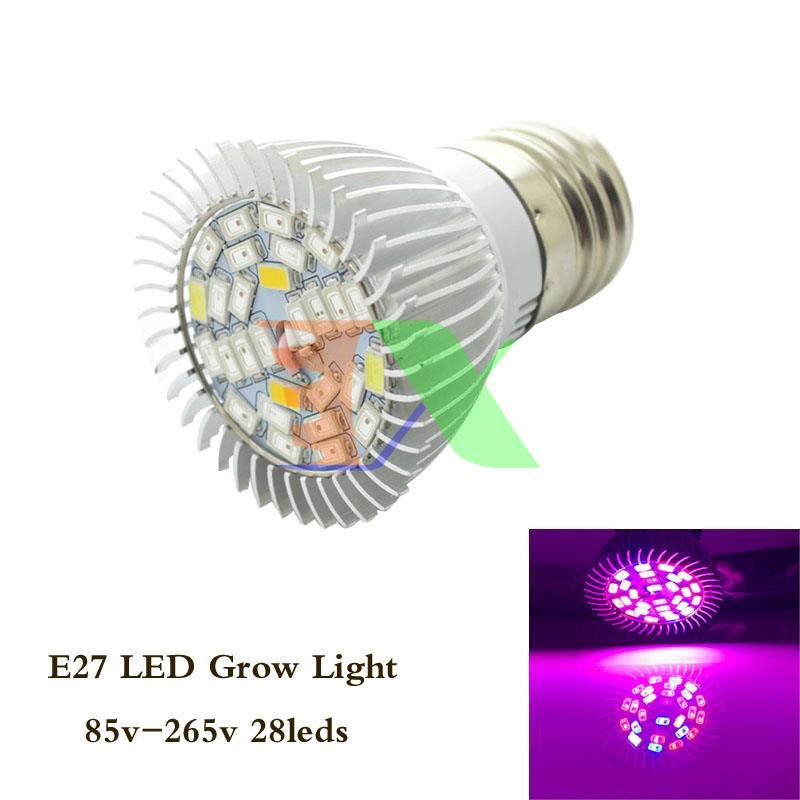 Đèn led trồng cây, trồng rau trong nhà, Led grow lights (10W, E27)
