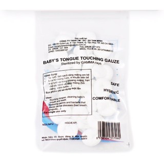 gạc rơ lưỡi clean 20cái/bịch