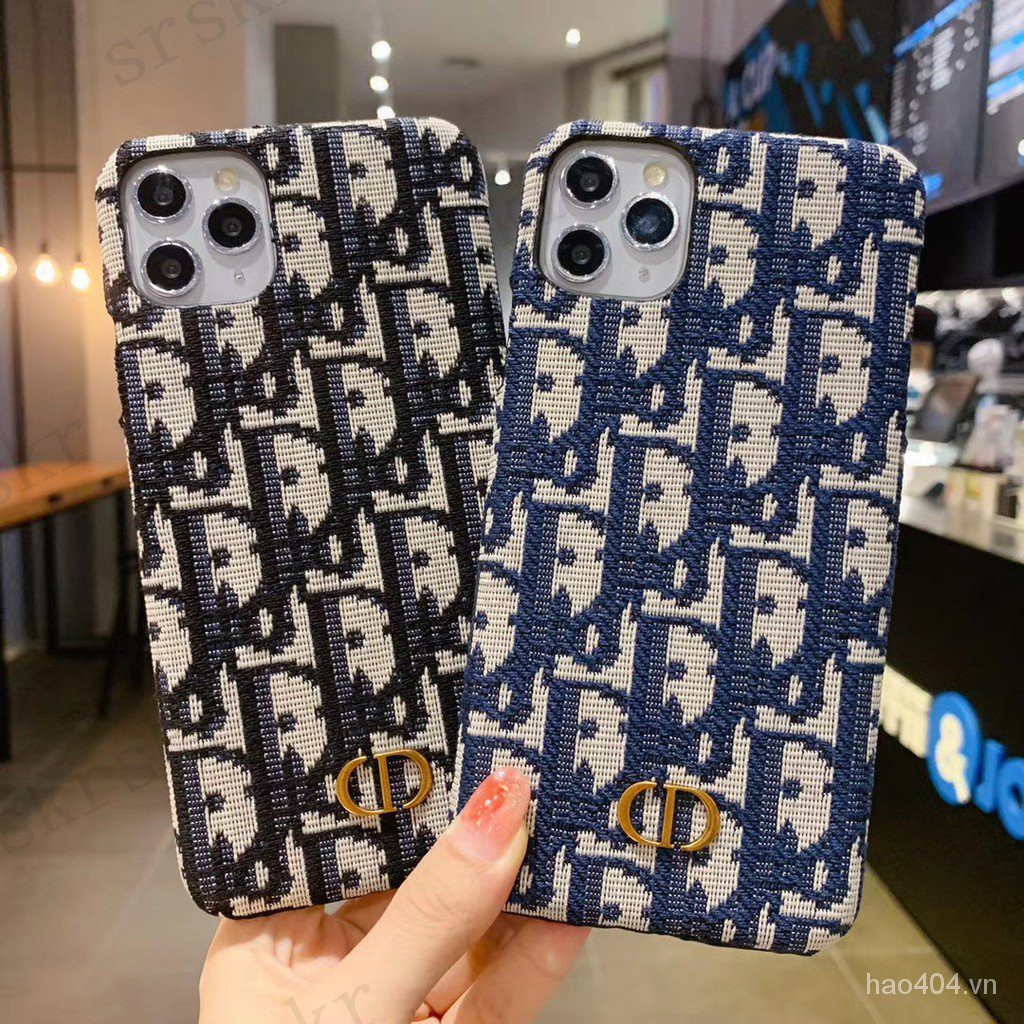 Bao Da Điện Thoại Họa Tiết Thêu Cho iphone 15 14 13 12 11 pro max xs xr x 6 7 8 plus se3 Ốp