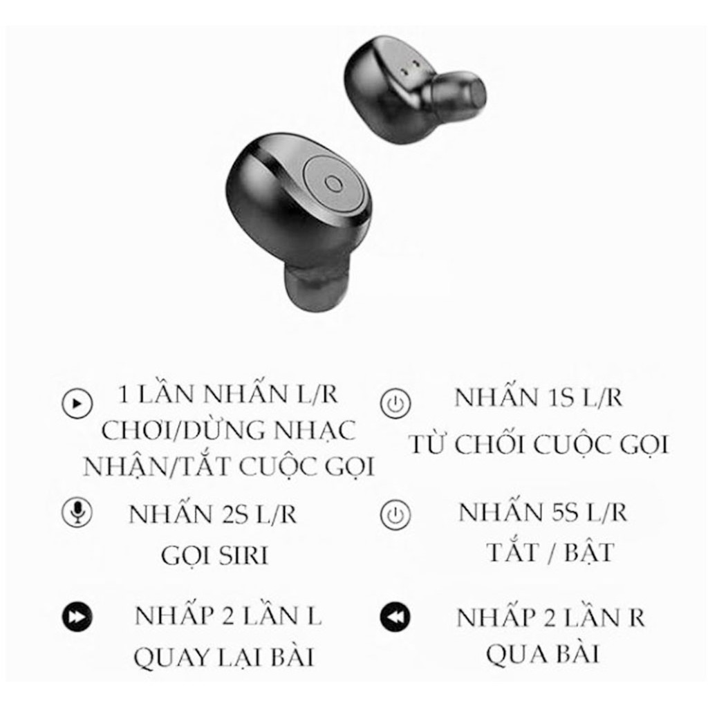 Tai nghe S10 Pro pin 8h, bass cực hay, hỗ trợ đàm thoại, chống nước IPX7,kiêm sạc dự phòng - Audio365