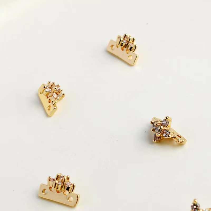 Túi Đồng 14k Đính Ngọc Trai Giả Dùng Làm Trang Sức Thủ Công