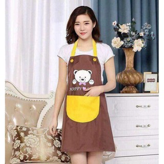 Tạp dề gấu dễ thương