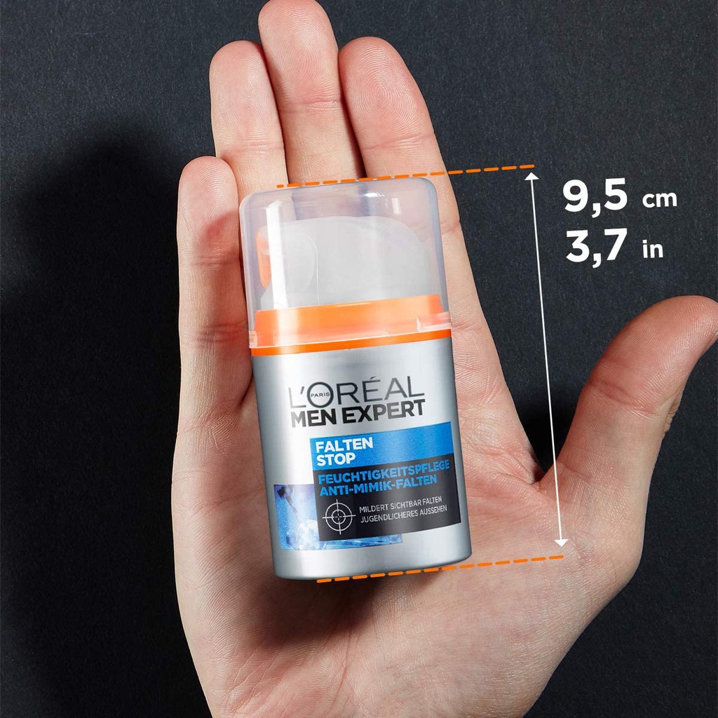 Kem dưỡng ẩm và chống lão hóa dành cho nam giới L'Oral Paris Men Expert Falten Stop Anti-Wrinkle Treatment for Men 50 ml