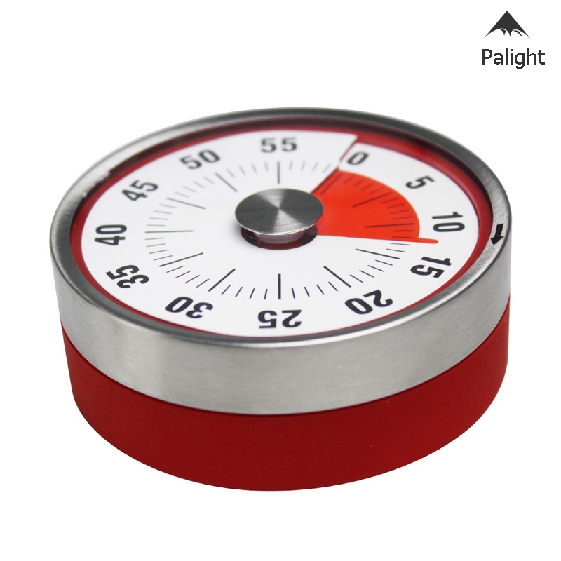 【☀palight】Kitchen Timer Magnetic Mechanical Cooking Alarm Counter Clock Manual Countdown