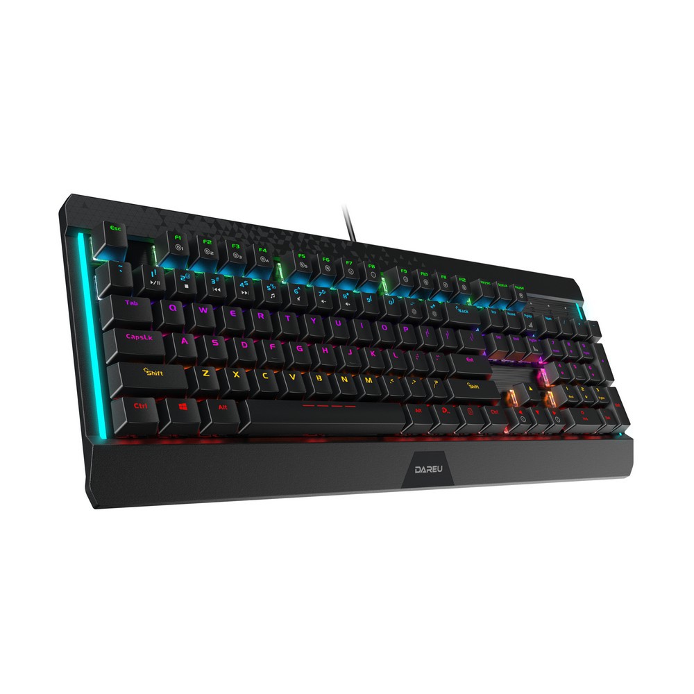 Bàn phím cơ Gaming DAREU EK169 104KEY (MULTI LED, Blue/ Brown/ Red D switch)-BH 24 Tháng