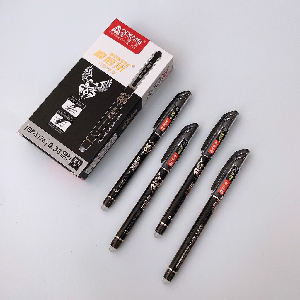 Bút Gel xóa được, luyện chữ, ngòi kim GP-3176 AODEMEI