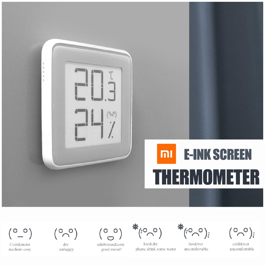 Máy đo độ ẩm và nhiệt độ không khí kỹ thuật số huluner Xiaomi