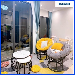 Ghế Nệm Tròn papasan Thư Giãn Phòng Khách