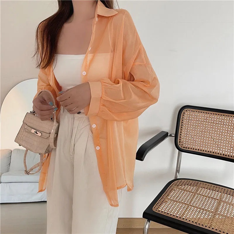 Áo khoác chiffon ZHELIHANGFEI chống nắng chất lượng cao thời trang dành cho nữ