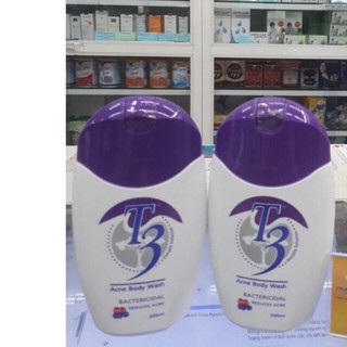 Sữa tắm toàn thân T3 chai 200ml
