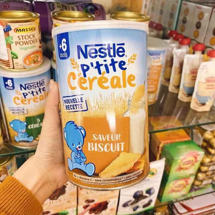 Bột lắc sữa Nestle cho bé