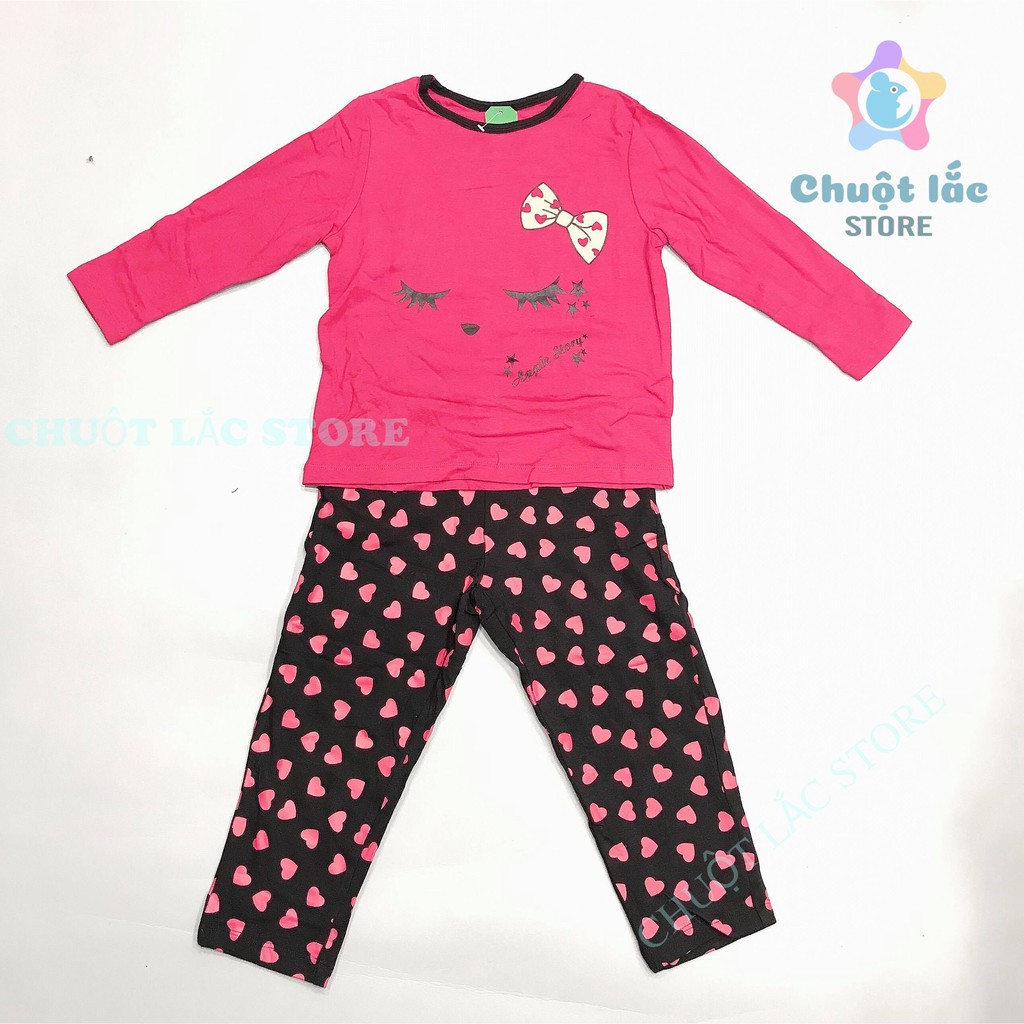 Bộ Quần Áo Bé Gái Chuột Lắc Store Thun Cotton Cao Cấp Co Giãn 4 Chiều 8Kg Đến 25Kg (Nhiều Mẫu)
