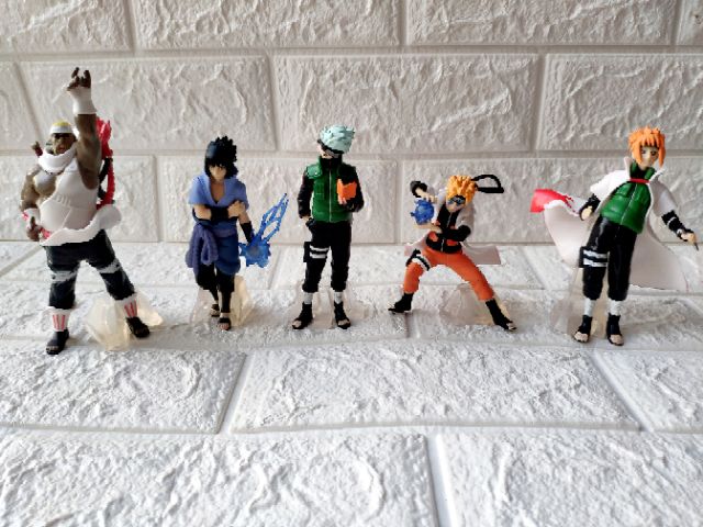 [RẺ VÔ ĐỊCH] Combo MÔ HÌNH nhân vật Naruto Sasuke Kakashi Minato killer bee