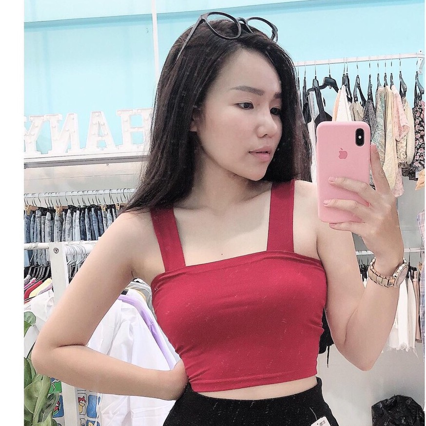 [SIÊU HOT]Áo 2 dây bản to chất thun lạnh cao cấp siêu đẹp_Kèm ảnh thật +Video sản phẩm | BigBuy360 - bigbuy360.vn