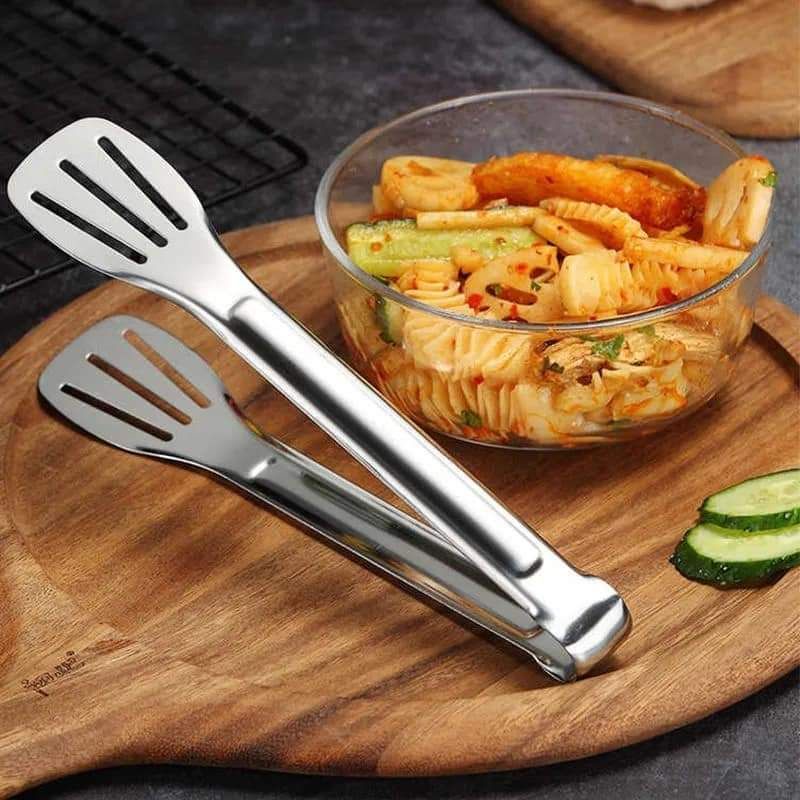 kẹp gắp bánh, thức ăn đồ nướng,trộn salad ,thép không gỉ dài 28cm (1 CÁI)