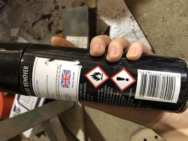 Sản phẩm gia đình làm: Lọ tẩy nhựa đường và dầu hắc mã SAPPO0139A