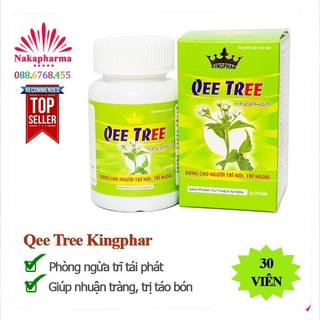 ✅ Qee Tree Kingphar - Giảm triệu chứng bệnh trĩ như sưng đau, chảy máu khi đại tiện, nứt kẽ hậu môn, sa búi trĩ