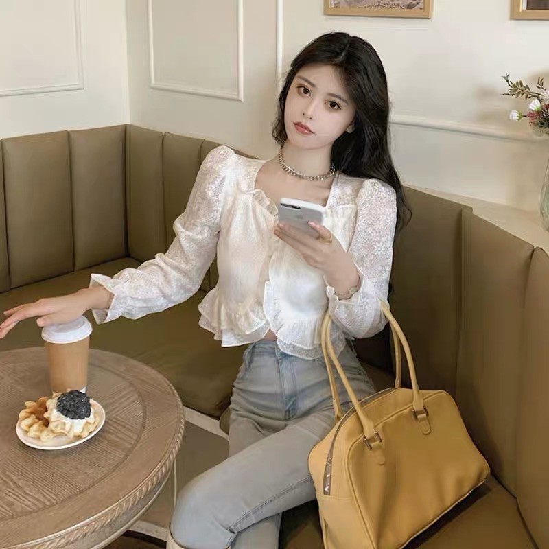 [Mã WASKT304 giảm 15% tối đa 30K đơn 99K] Áo viền bèo ( SẴN) | BigBuy360 - bigbuy360.vn