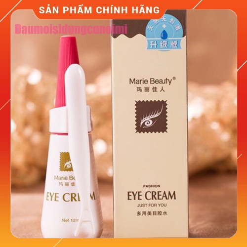 Keo kích mí, keo dán mi 2in1 loại 12ml của Marie Beauty, không kích ứng da, không cay, nhanh khô, dễ sử dụng.