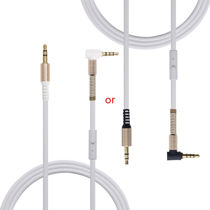 Dây Cáp Aux Chuyển Đổi Từ Đầu Cắm 3.5mm Sang Cổng Cắm 90 Có Mic° Giắc Cắm Tai Nghe Cho Xe Hơi